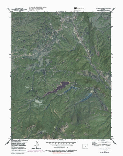 CO-WOODLAND PARK: GeoChange 1953-2011 Preview 1