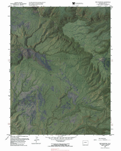 CO-PINE MOUNTAIN: GeoChange 1947-2011 Preview 1