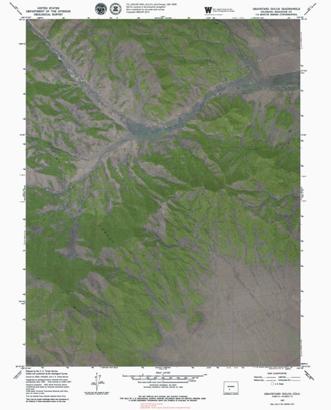 CO-GRAVEYARD GULCH: GeoChange 1961-2009 Preview 1