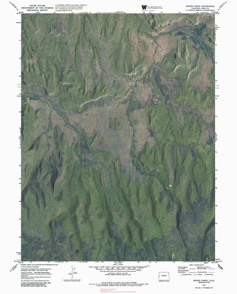 CO-BIESER CREEK: GeoChange 1968-2011 Preview 1
