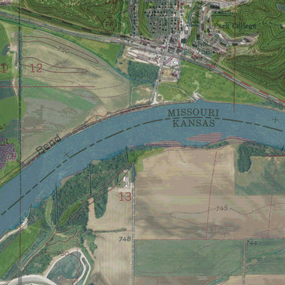 MO-KS-PARKVILLE: GeoChange 1947-2012 Preview 2