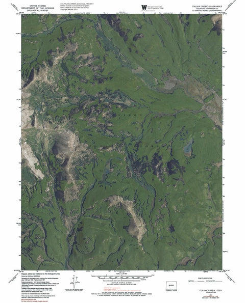 CO-ITALIAN CREEK: GeoChange 1964-2011 Preview 1
