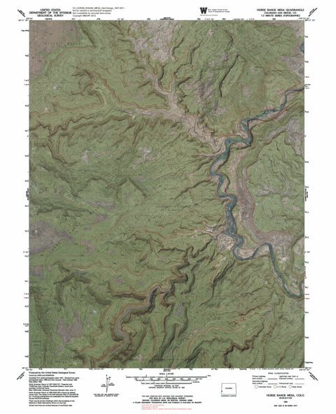 CO-HORSE RANGE MESA: GeoChange 1947-2011 Preview 1