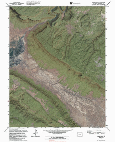 CO-DAVIS MESA: GeoChange 1947-2011 Preview 1