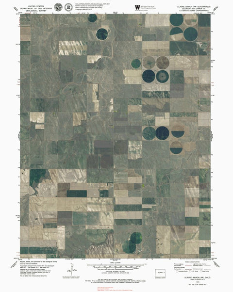 CO-ALPINE RANCH NW: GeoChange 1973-2011 Preview 1