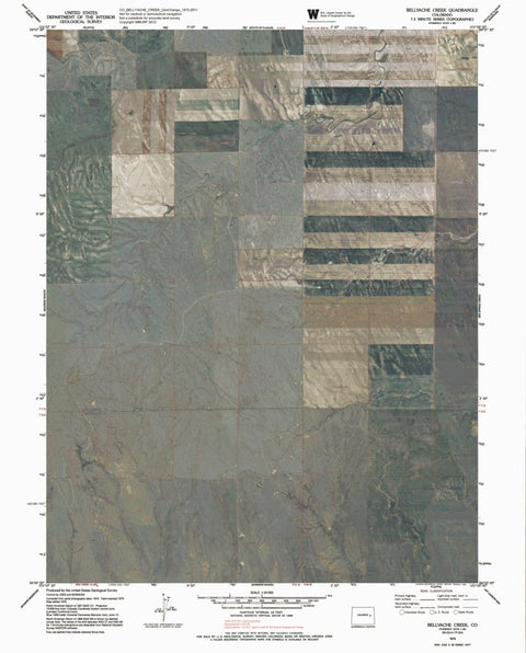 CO-BELLYACHE CREEK: GeoChange 1973-2011 Preview 1