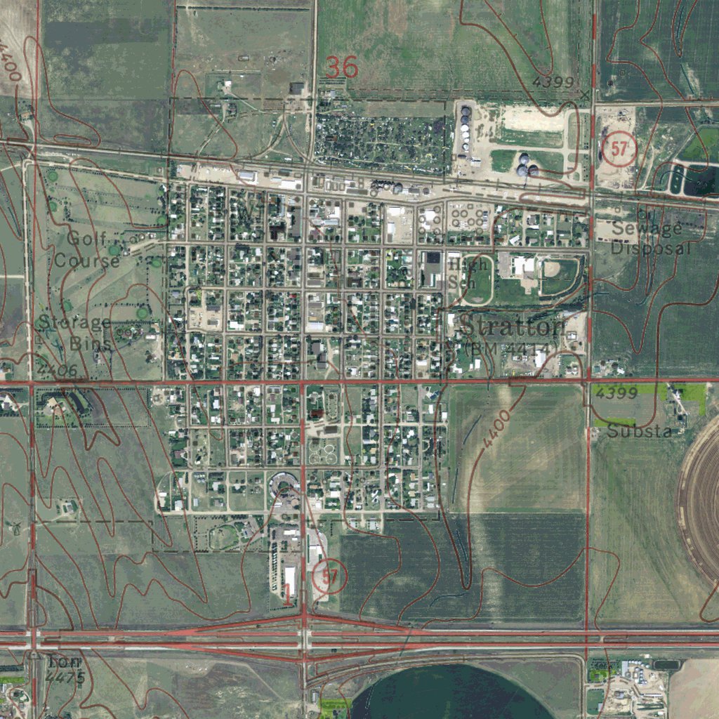 CO-STRATTON: GeoChange 1968-2011 Map by Western Michigan University ...