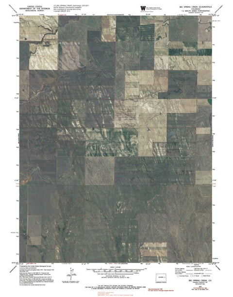 CO-BIG SPRING CREEK: GeoChange 1973-2011 Preview 1