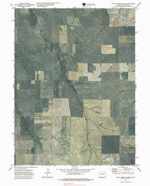 CO-POTTY BROWN CREEK: GeoChange 1972-2011 Preview 1