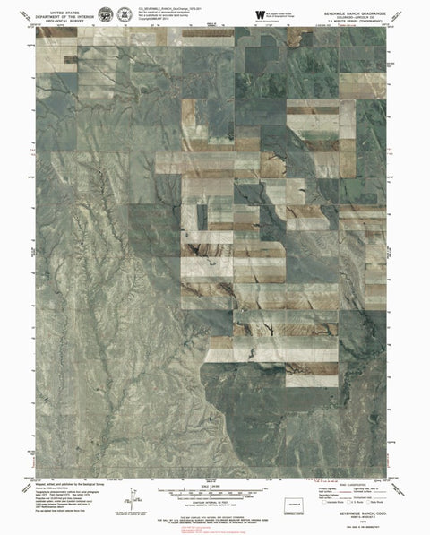 CO-SEVENMILE RANCH: GeoChange 1973-2011 Preview 1