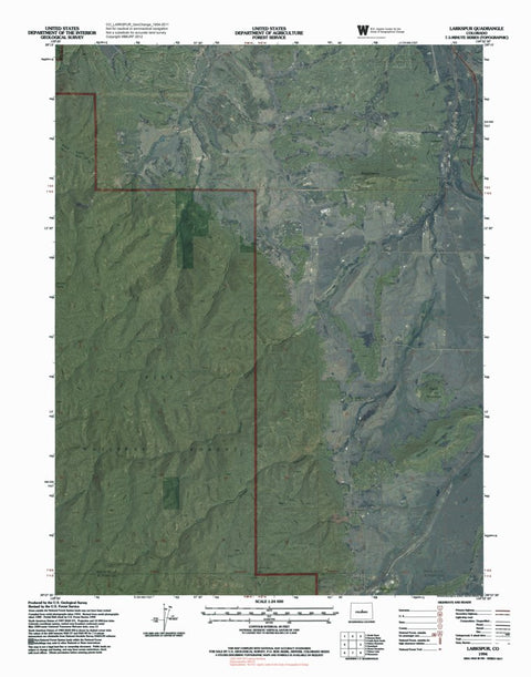 CO-LARKSPUR: GeoChange 1954-2011 Preview 1
