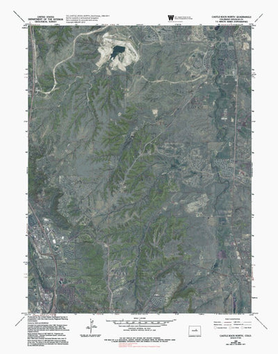 CO-CASTLE ROCK NORTH: GeoChange 1964-2011 Preview 1