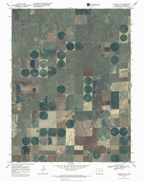 CO-KANORADO NW: GeoChange 1968-2011 Preview 1