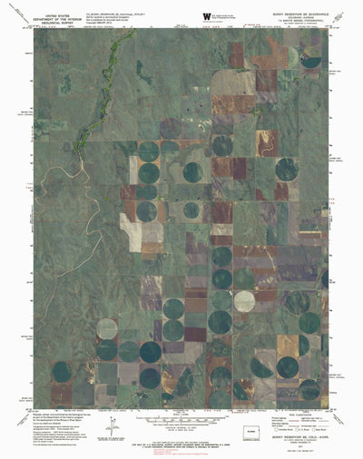 CO-BONNY RESERVOIR SE: GeoChange 1970-2011 Preview 1
