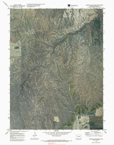 CO-BARKING DOG SPRING: GeoChange 1968-2011 Preview 1