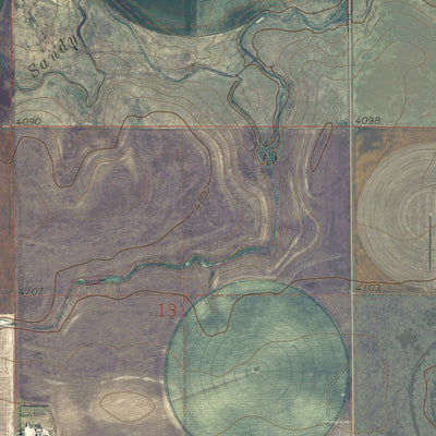 CO-MOUNT SUNFLOWER NW: GeoChange 1968-2011 Preview 3