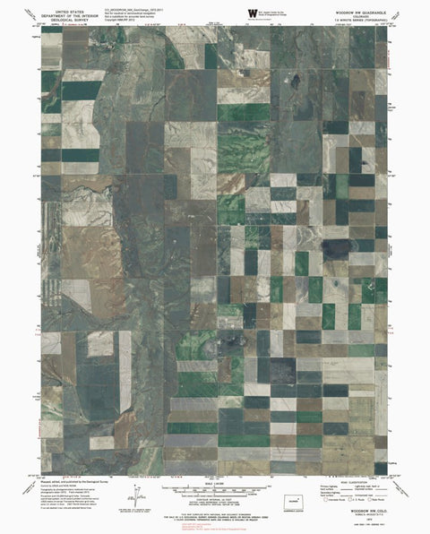 CO-WOODROW NW: GeoChange 1972-2011 Preview 1