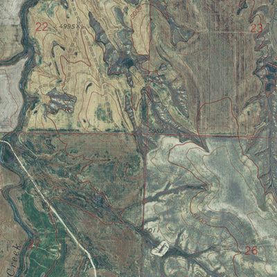 CO-COTTONWOOD VALLEY NORTH: GeoChange 1972-2011 Preview 3
