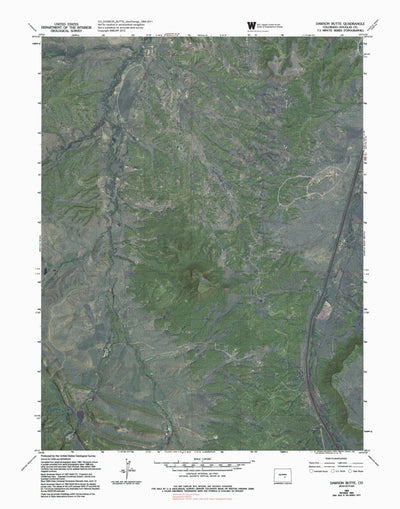 CO-DAWSON BUTTE: GeoChange 1964-2011 Preview 1