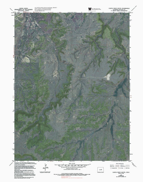 CO-CASTLE ROCK SOUTH: GeoChange 1964-2011 Preview 1
