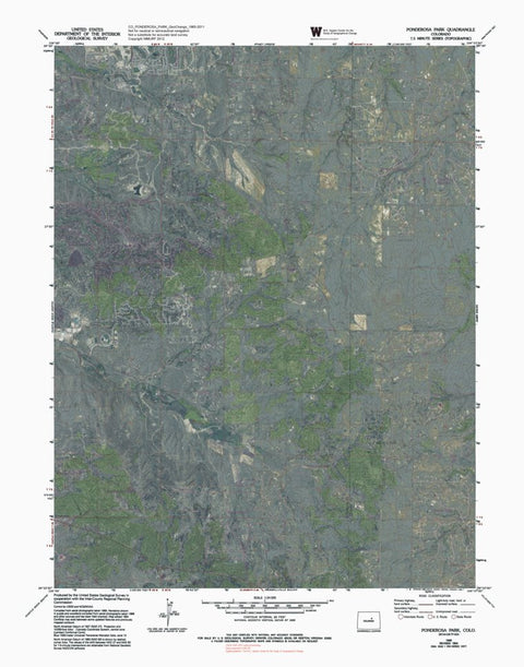 CO-PONDEROSA PARK: GeoChange 1965-2011 Preview 1