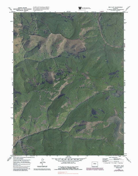 CO-RED CLIFF: GeoChange 1969-2011 Preview 1