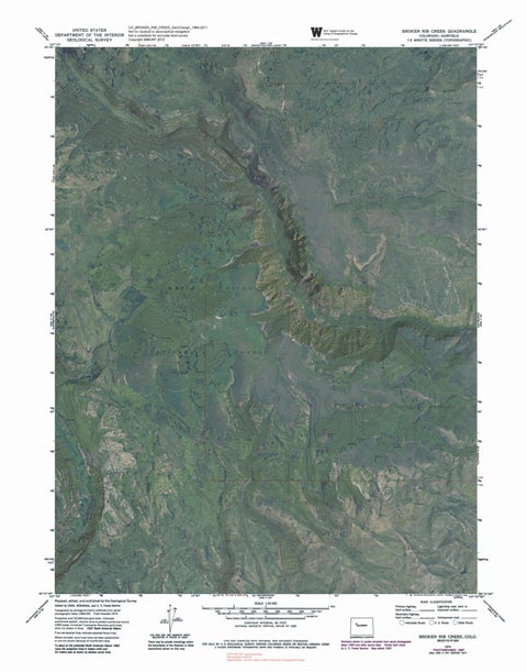 CO-BROKEN RIB CREEK: GeoChange 1964-2011 Preview 1