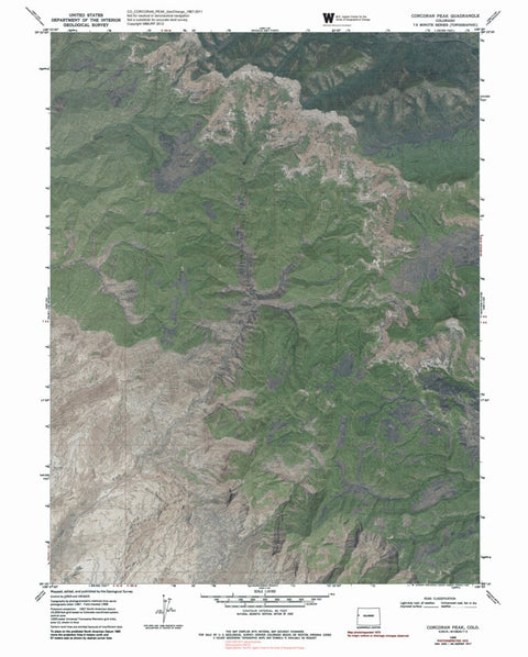 CO-CORCORAN PEAK: GeoChange 1967-2011 Preview 1