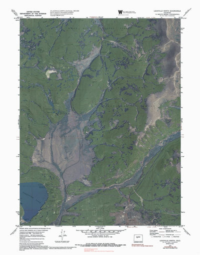 CO-LEADVILLE NORTH: GeoChange 1968-2009 Preview 1