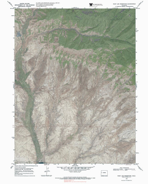 CO-RUBY LEE RESERVOIR: GeoChange 1967-2011 Preview 1