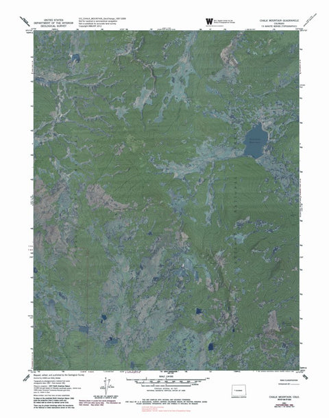 CO-CHALK MOUNTAIN: GeoChange 1957-2009 Preview 1