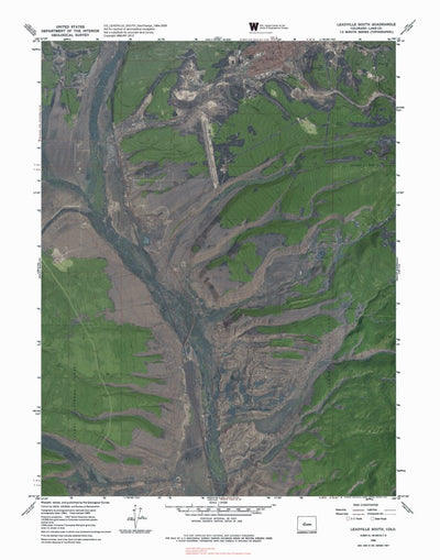 CO-LEADVILLE SOUTH: GeoChange 1964-2009 Preview 1