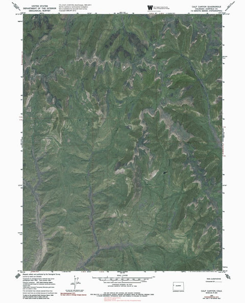 CO-CALF CANYON: GeoChange 1963-2011 Preview 1
