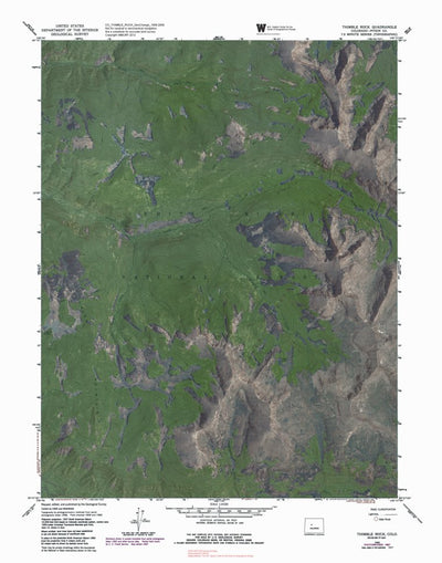 CO-THIMBLE ROCK: GeoChange 1958-2009 Preview 1