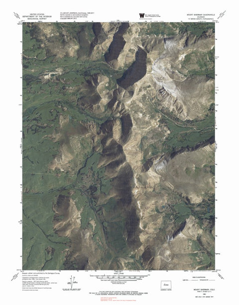 CO-MOUNT SHERMAN: GeoChange 1956-2011 Preview 1