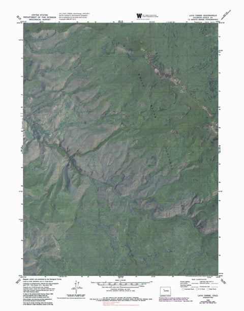 CO-LAVA CREEK: GeoChange 1975-2011 Preview 1