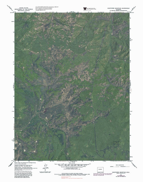 CO-HIGHTOWER MOUNTAIN: GeoChange 1962-2011 Preview 1