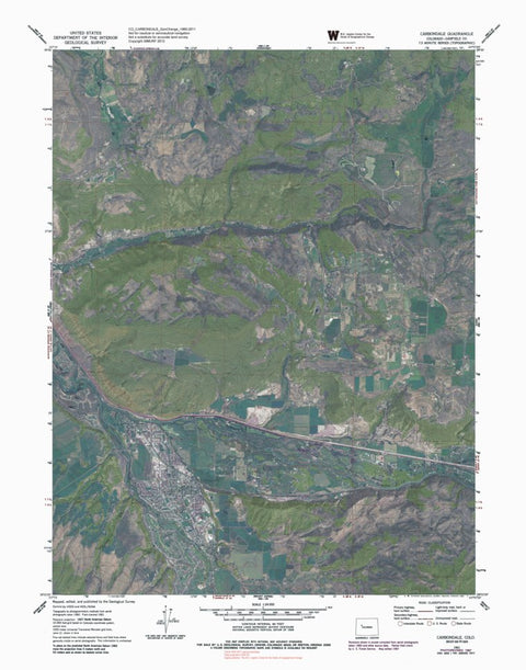 CO-CARBONDALE: GeoChange 1960-2011 Preview 1