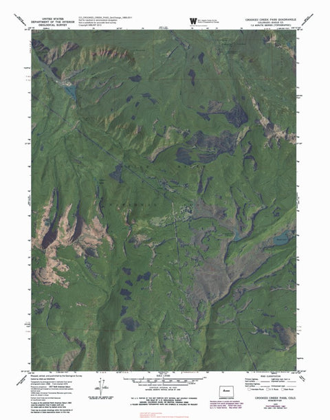 CO-CROOKED CREEK PASS: GeoChange 1968-2011 Preview 1