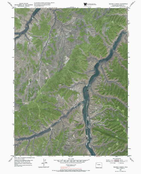 CO-SQUARE S RANCH: GeoChange 1948-2011 Preview 1
