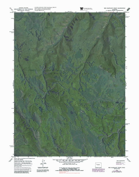 CO-RED ELEPHANT POINT: GeoChange 1964-2011 Preview 1