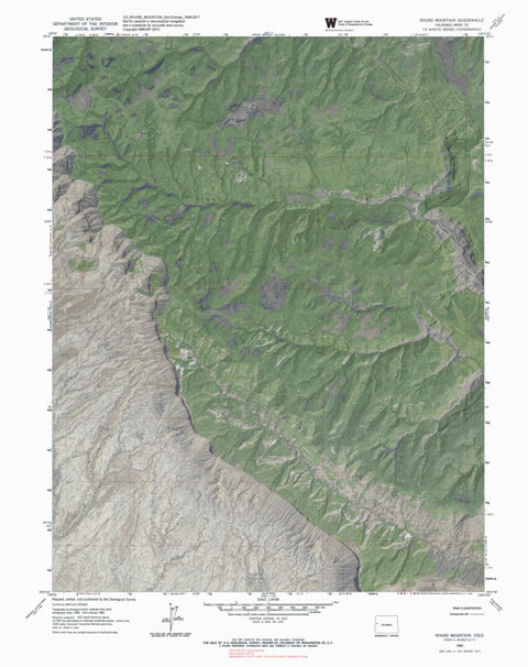 CO-ROUND MOUNTAIN: GeoChange 1956-2011 Preview 1