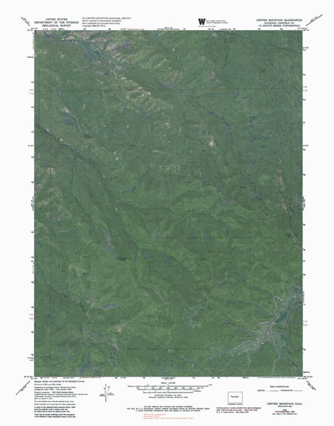 CO-CENTER MOUNTAIN: GeoChange 1962-2011 Preview 1