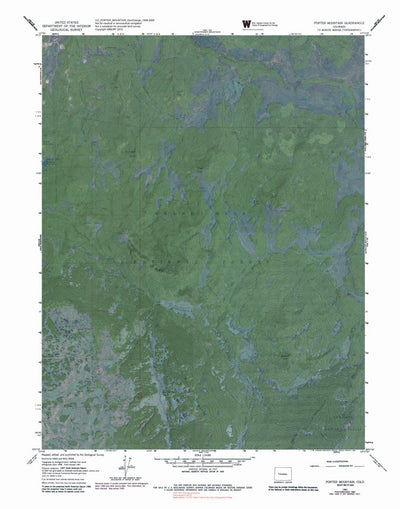 CO-PORTER MOUNTAIN: GeoChange 1956-2009 Preview 1