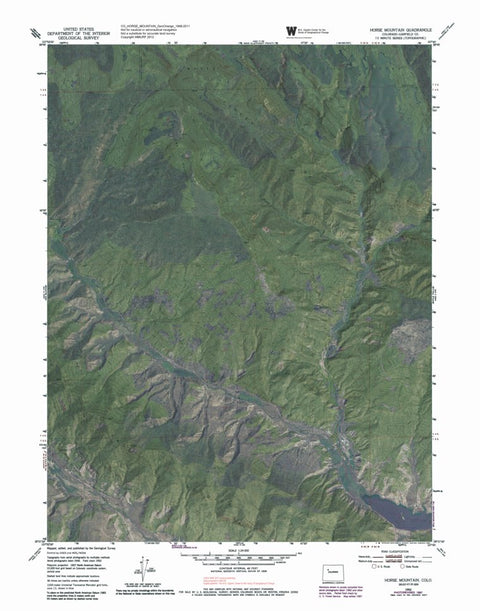 CO-HORSE MOUNTAIN: GeoChange 1948-2011 Preview 1