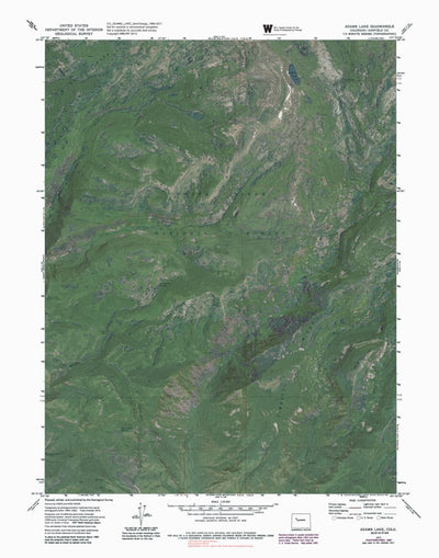 CO-ADAMS LAKE: GeoChange 1964-2011 Preview 1