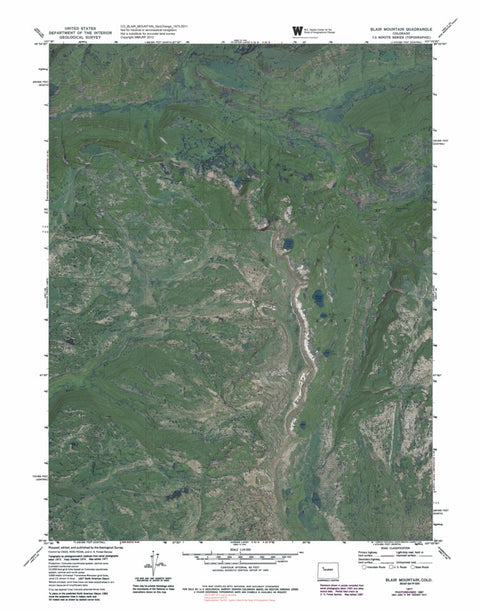 CO-BLAIR MOUNTAIN: GeoChange 1973-2011 Preview 1