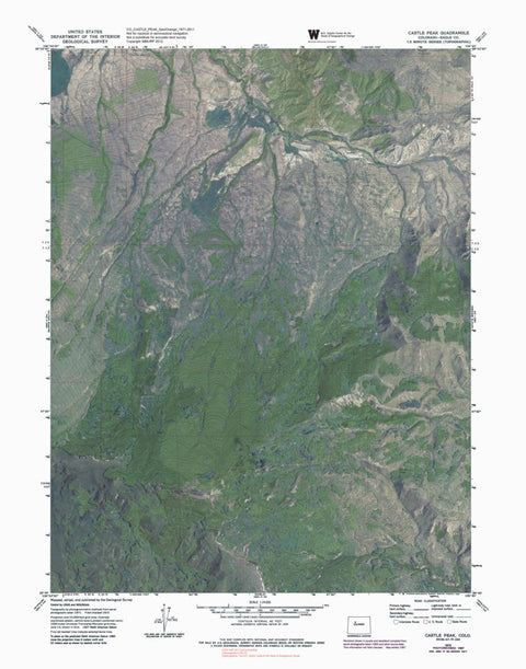 CO-CASTLE PEAK: GeoChange 1971-2011 Preview 1