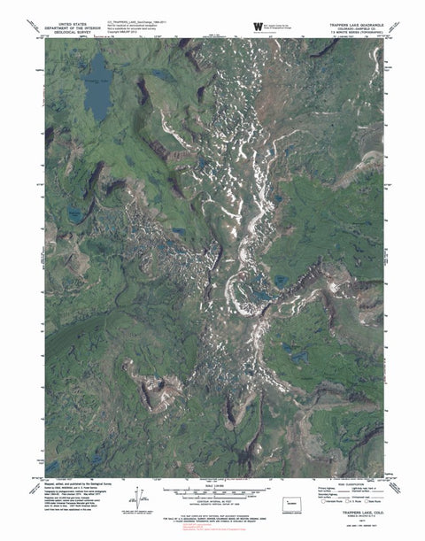 CO-TRAPPERS LAKE: GeoChange 1964-2011 Preview 1