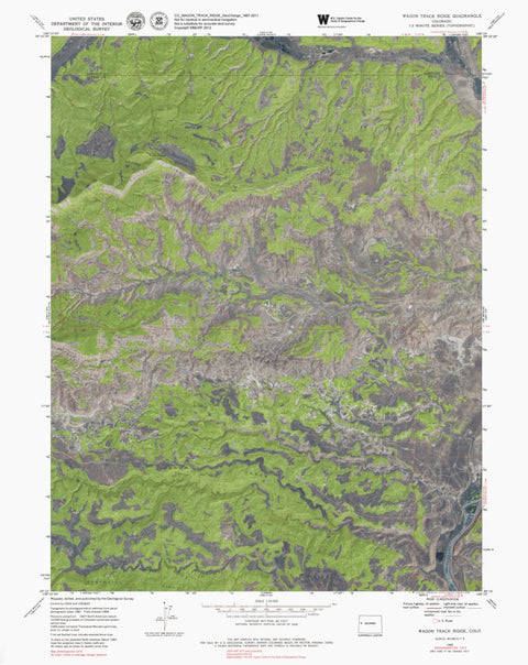 CO-WAGON TRACK RIDGE: GeoChange 1967-2011 Preview 1